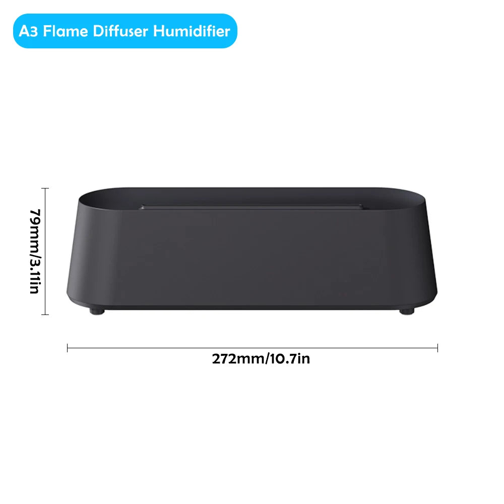 Flame Simulation Aromatherapy Diffuser
