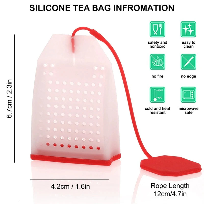 Silicone Tea Infuser Bag Reusable