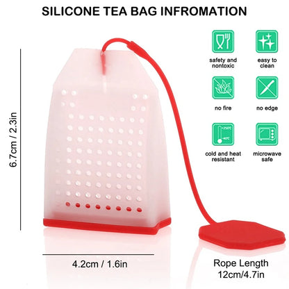 Silicone Tea Infuser Bag Reusable