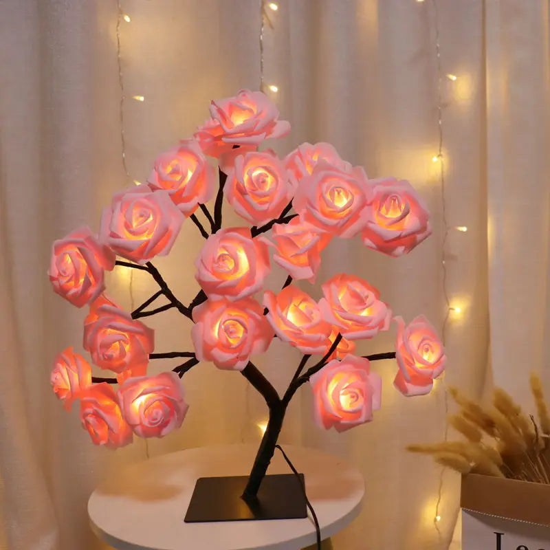 Rose Tree Table Lamp