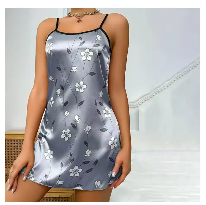 Scoop Neck Criss Cross Back Nightgown