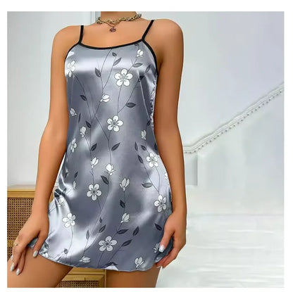 Scoop Neck Criss Cross Back Nightgown
