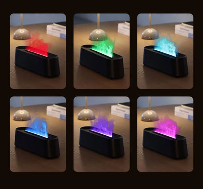 Flame Simulation Aromatherapy Diffuser