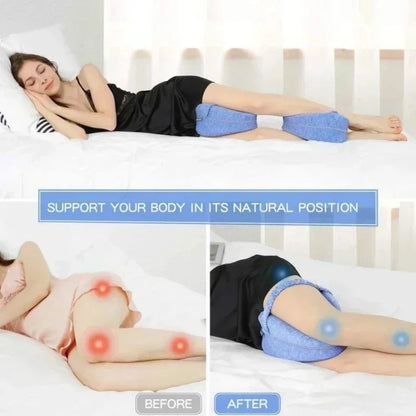 Memory foam leg pillow