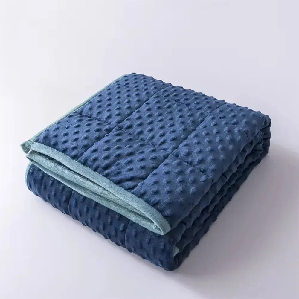 15lbs Weighted Blanket - Gravity Comfort Wrapped in Cotton
