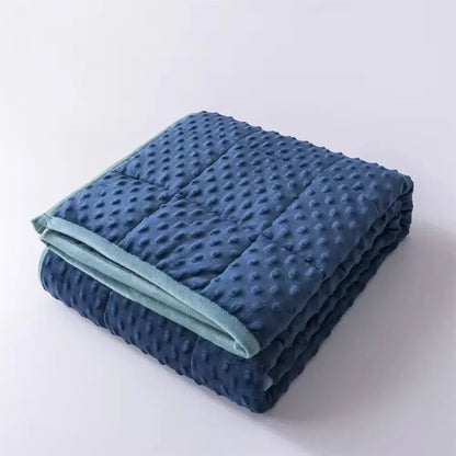 15lbs Weighted Blanket - Gravity Comfort Wrapped in Cotton