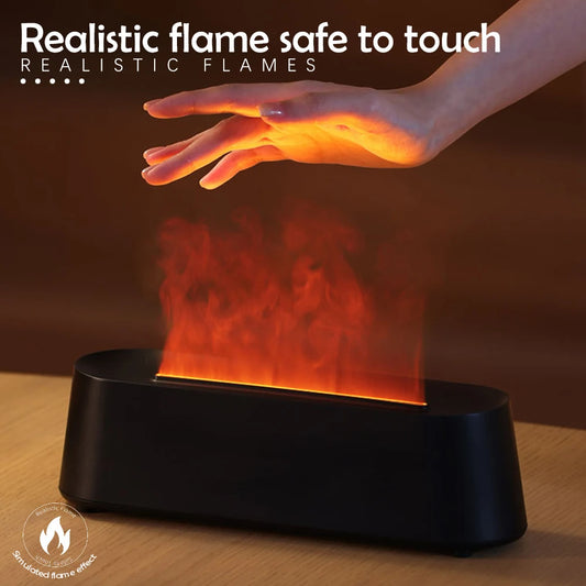 Flame Simulation Aromatherapy Diffuser