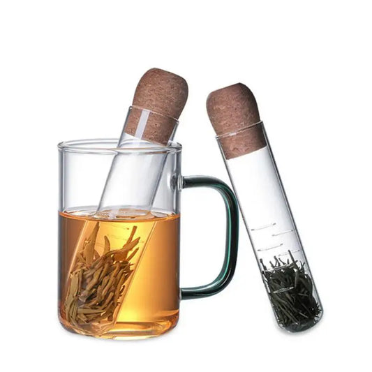 Glass Tea Infuser Pipe