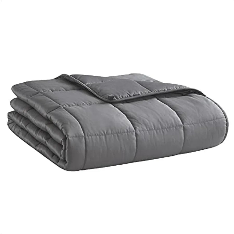 Weighted Blanket Dark Grey 15lbs Twin Size