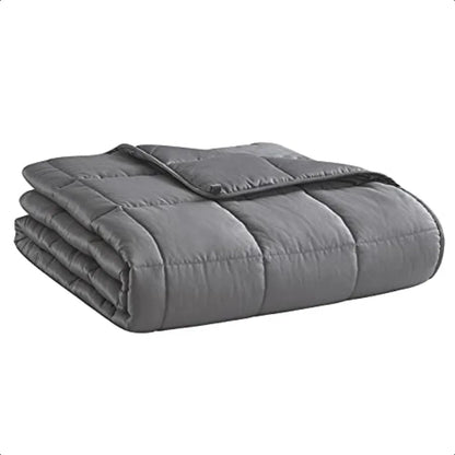 Weighted Blanket Dark Grey 15lbs Twin Size