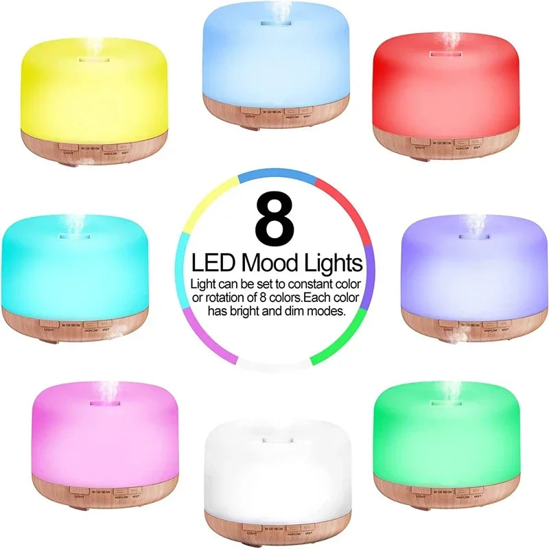 Wood Grain Essential Oil Diffuser