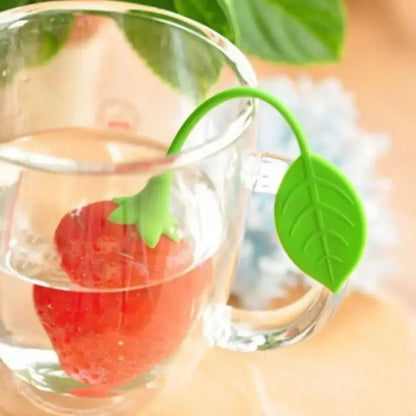 Loose Leaf Tea Infuser Silicone Fruit