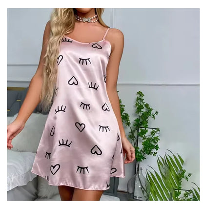 Scoop Neck Criss Cross Back Nightgown