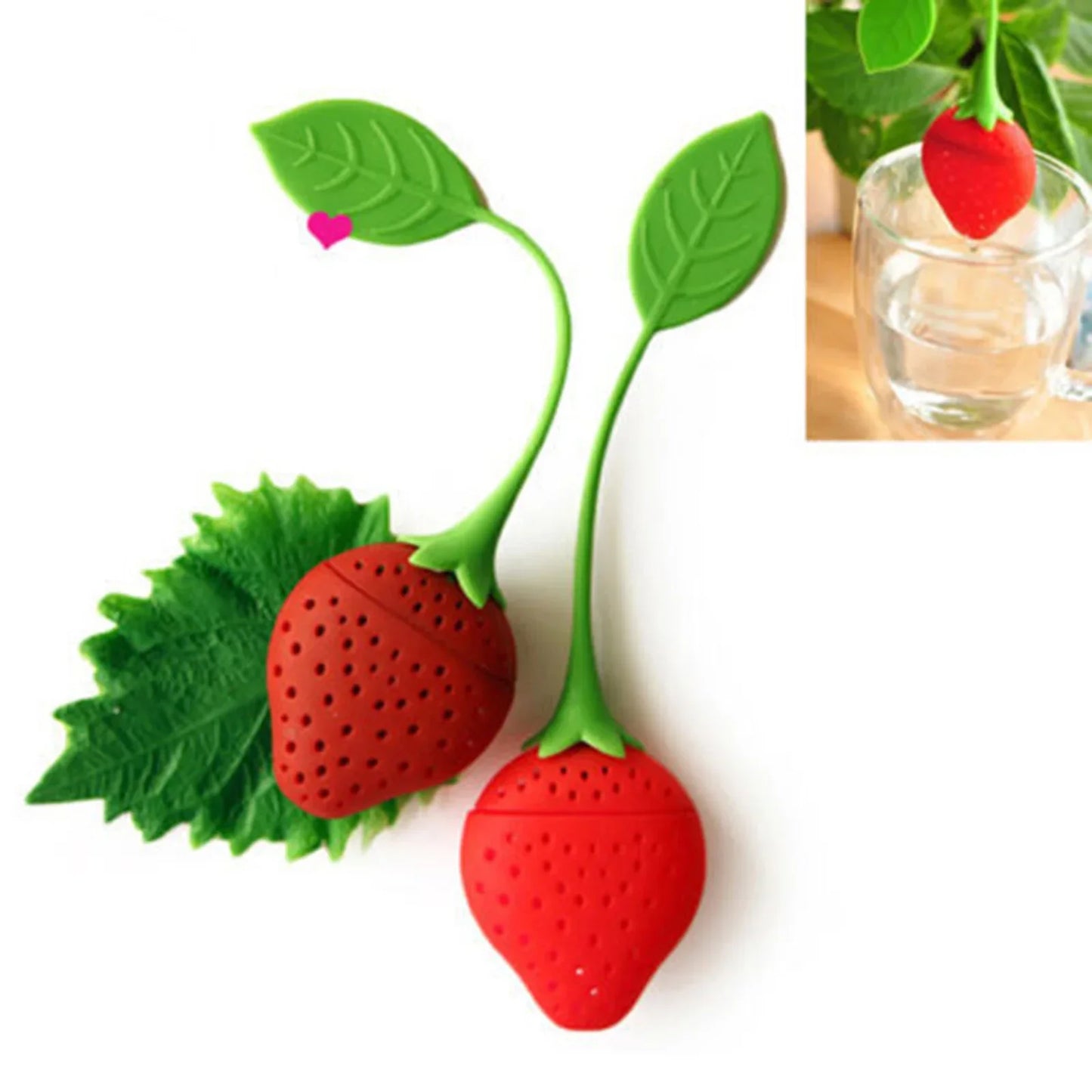 Loose Leaf Tea Infuser Silicone Fruit
