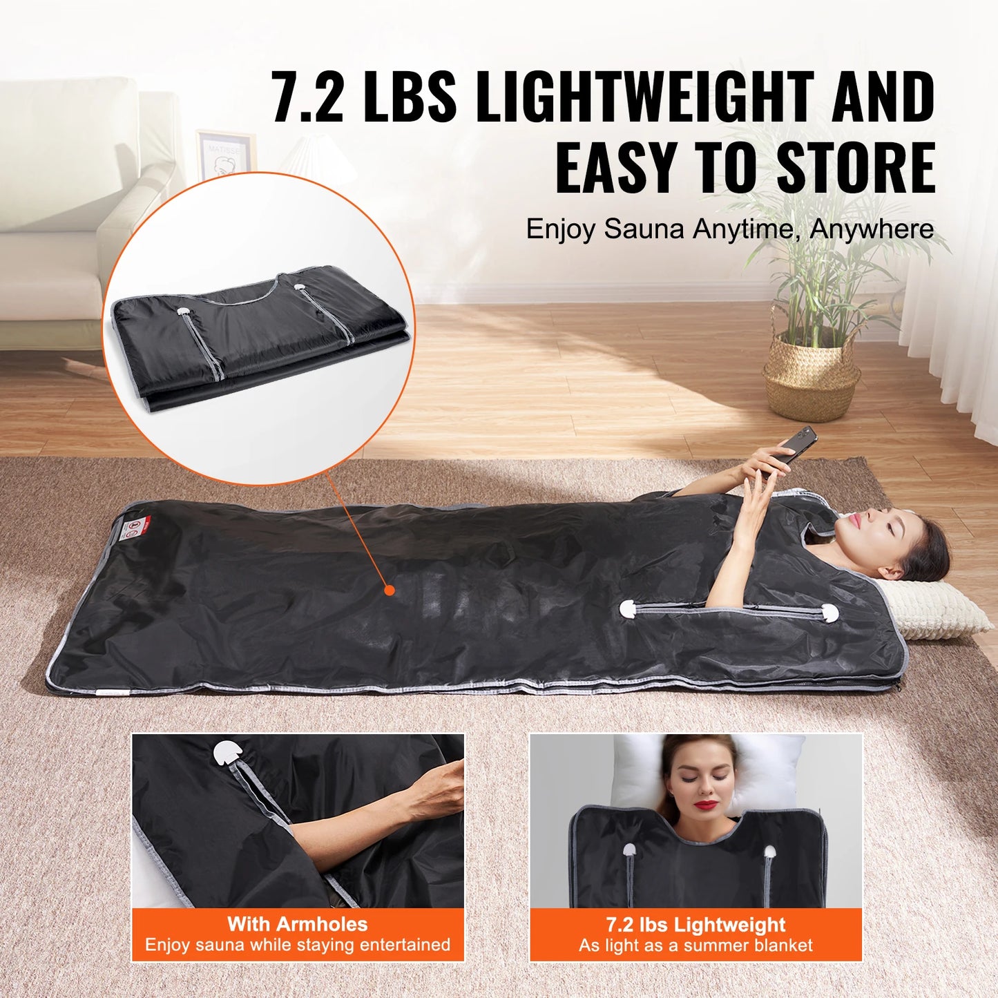 Portable Far Infrared Sauna Blanket