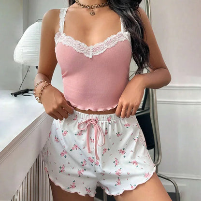 Lace Patchwork Sexy Nighties