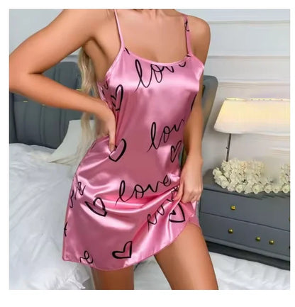 Scoop Neck Criss Cross Back Nightgown