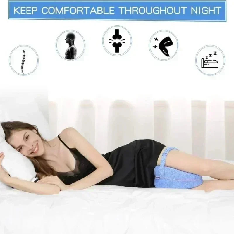 Memory foam leg pillow