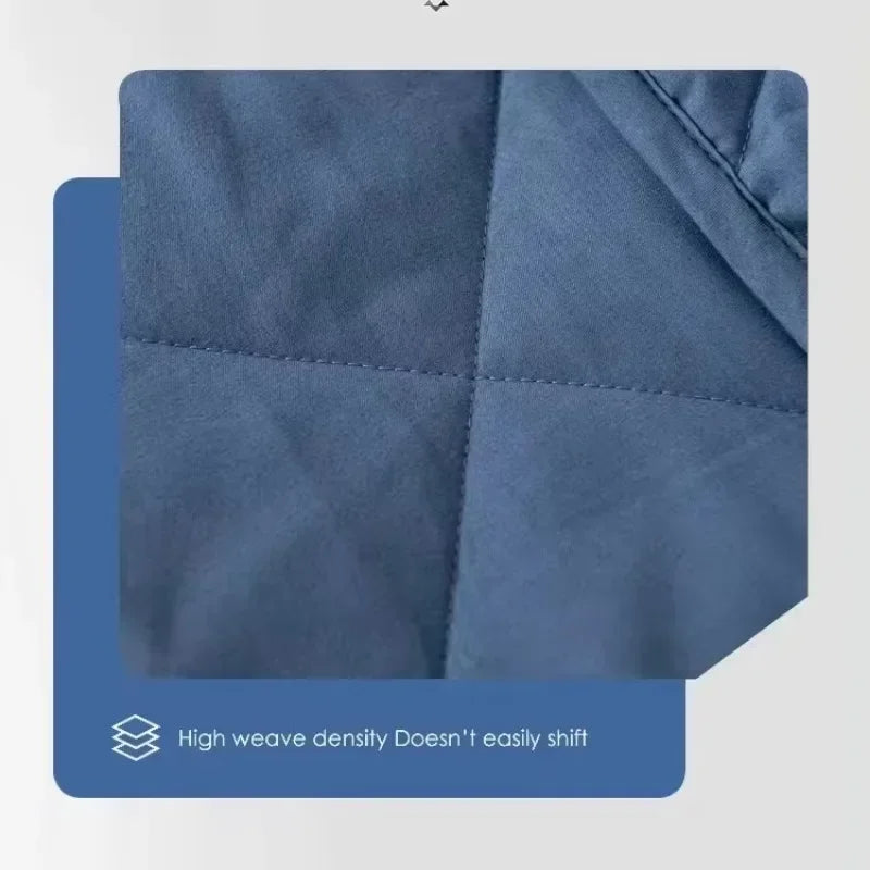 15lbs Weighted Blanket - Gravity Comfort Wrapped in Cotton