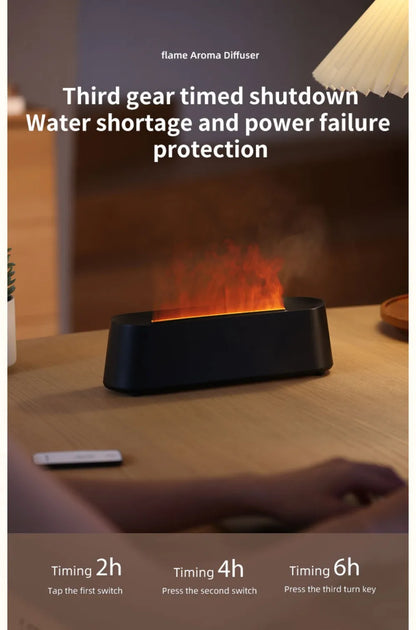 Flame Simulation Aromatherapy Diffuser