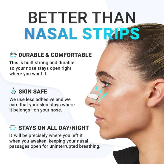 Nasal Dilators Starter Kit Magnetic Nose Strips 30 Days/Box