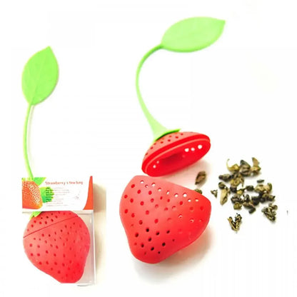 Loose Leaf Tea Infuser Silicone Fruit