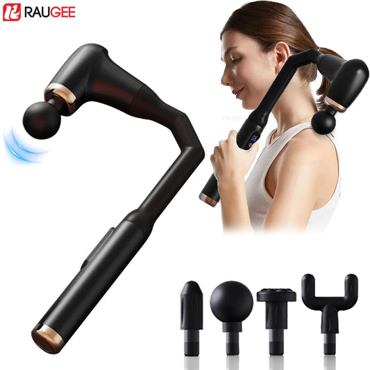 Portable Fascia Massager With Extended Handle