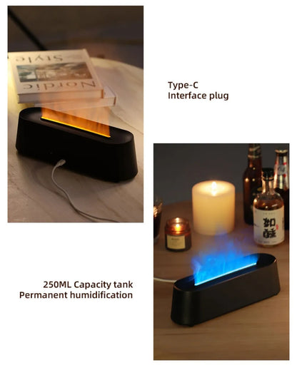 Flame Simulation Aromatherapy Diffuser
