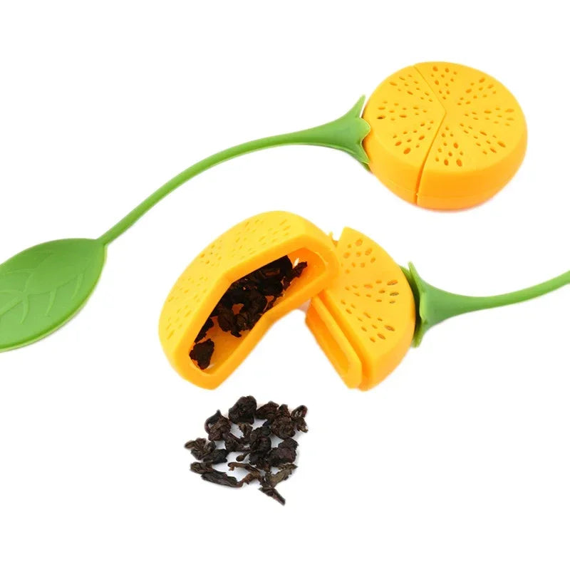 Loose Leaf Tea Infuser Silicone Fruit