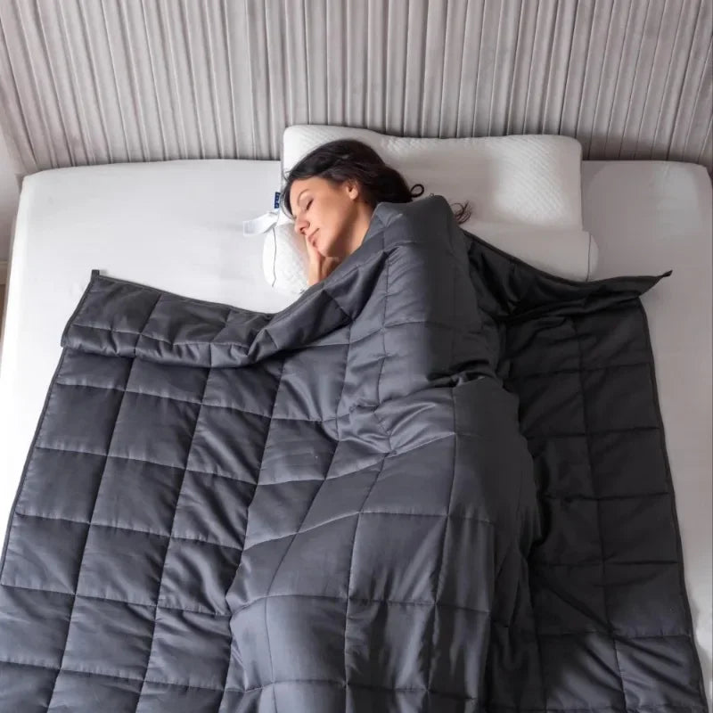 15lbs Weighted Blanket - Gravity Comfort Wrapped in Cotton