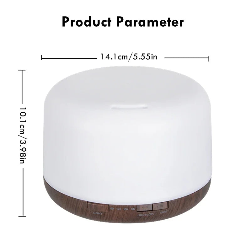 Wood Grain Essential Oil Diffuser