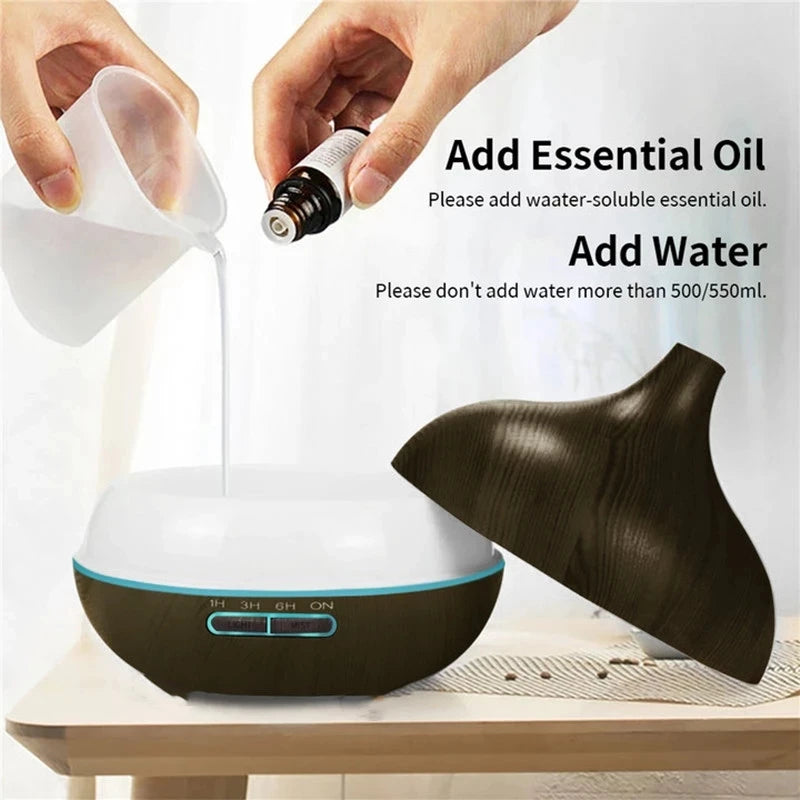 Essential Oil Diffuser & Remote Control