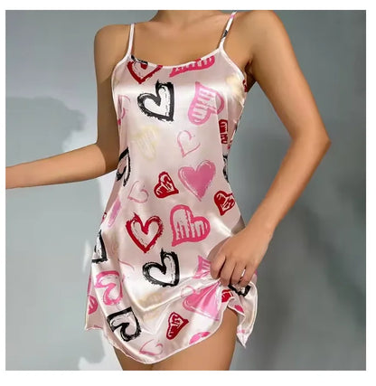 Scoop Neck Criss Cross Back Nightgown