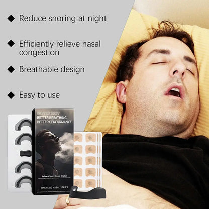 Magnetic Nasal Dilator Strips