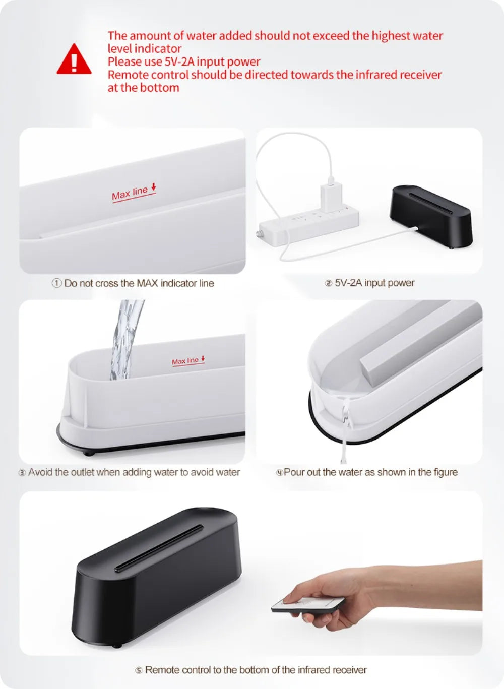 Flame Simulation Aromatherapy Diffuser