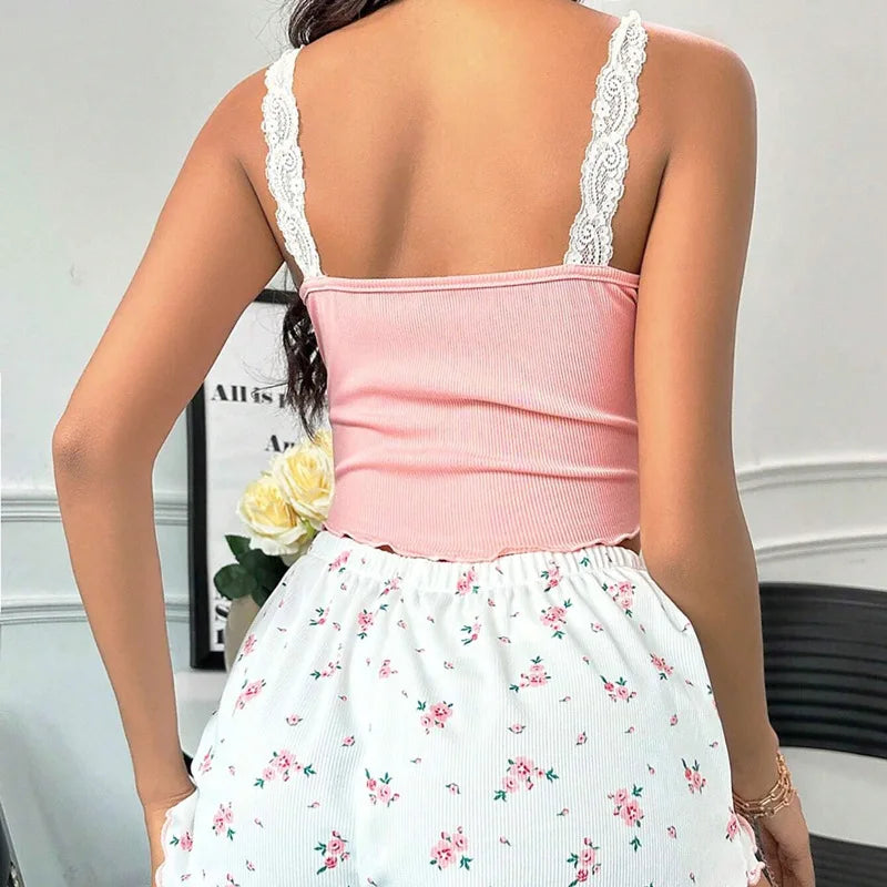 Lace Patchwork Sexy Nighties