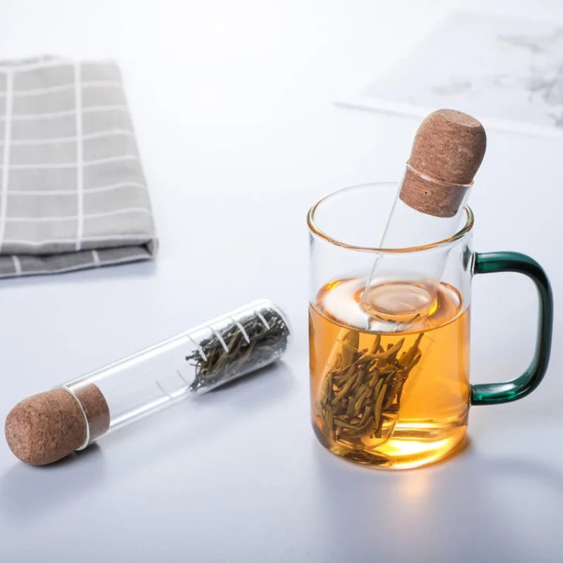 Glass Tea Infuser Pipe