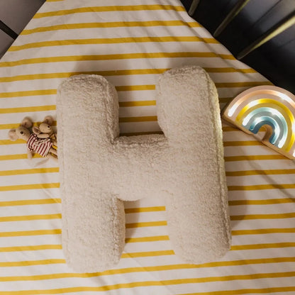 ABC letter pillow