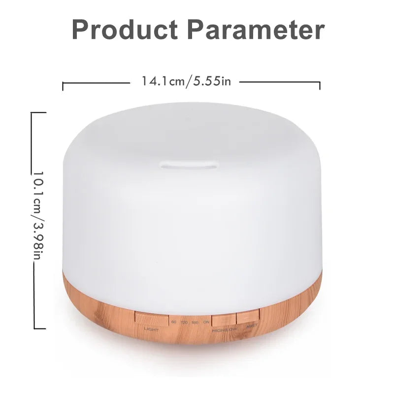 Wood Grain Essential Oil Diffuser