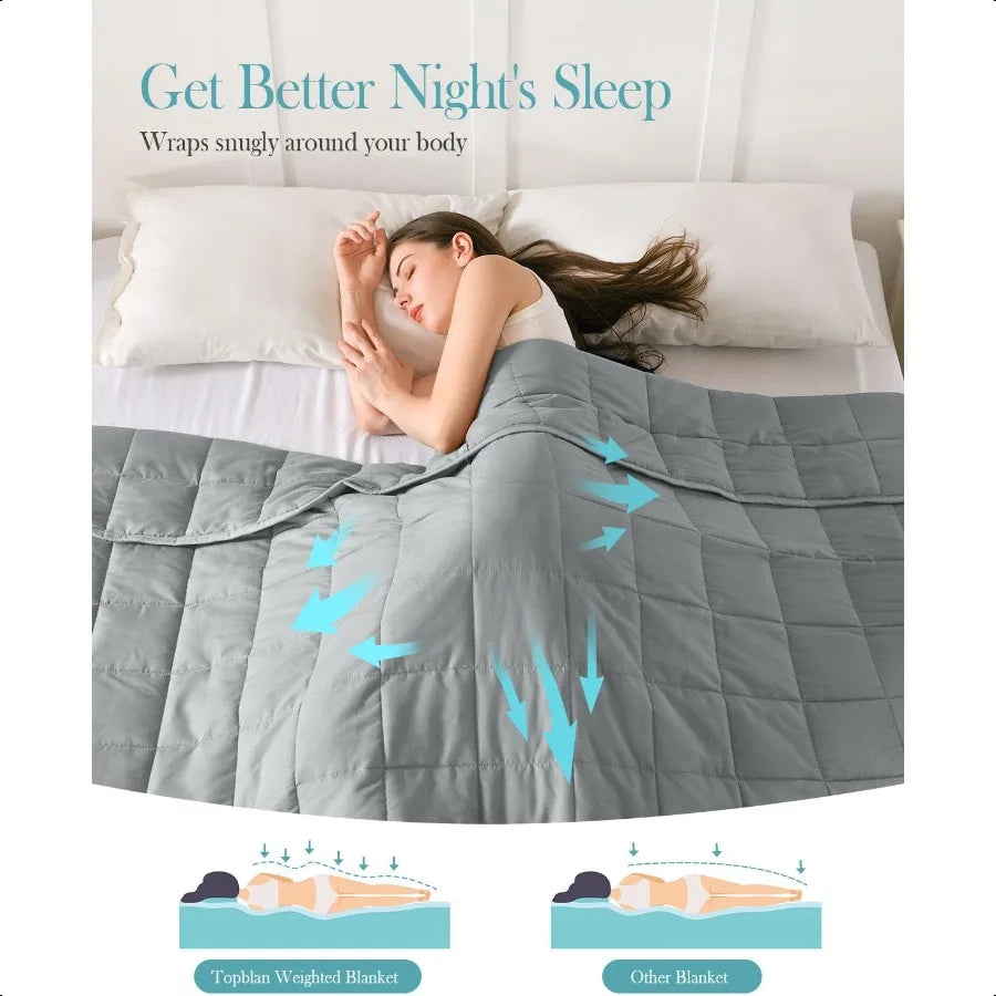 Weighted Blanket 12lbs Twin Size