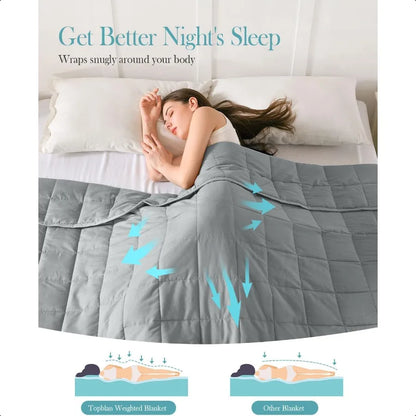 Weighted Blanket 12lbs Twin Size