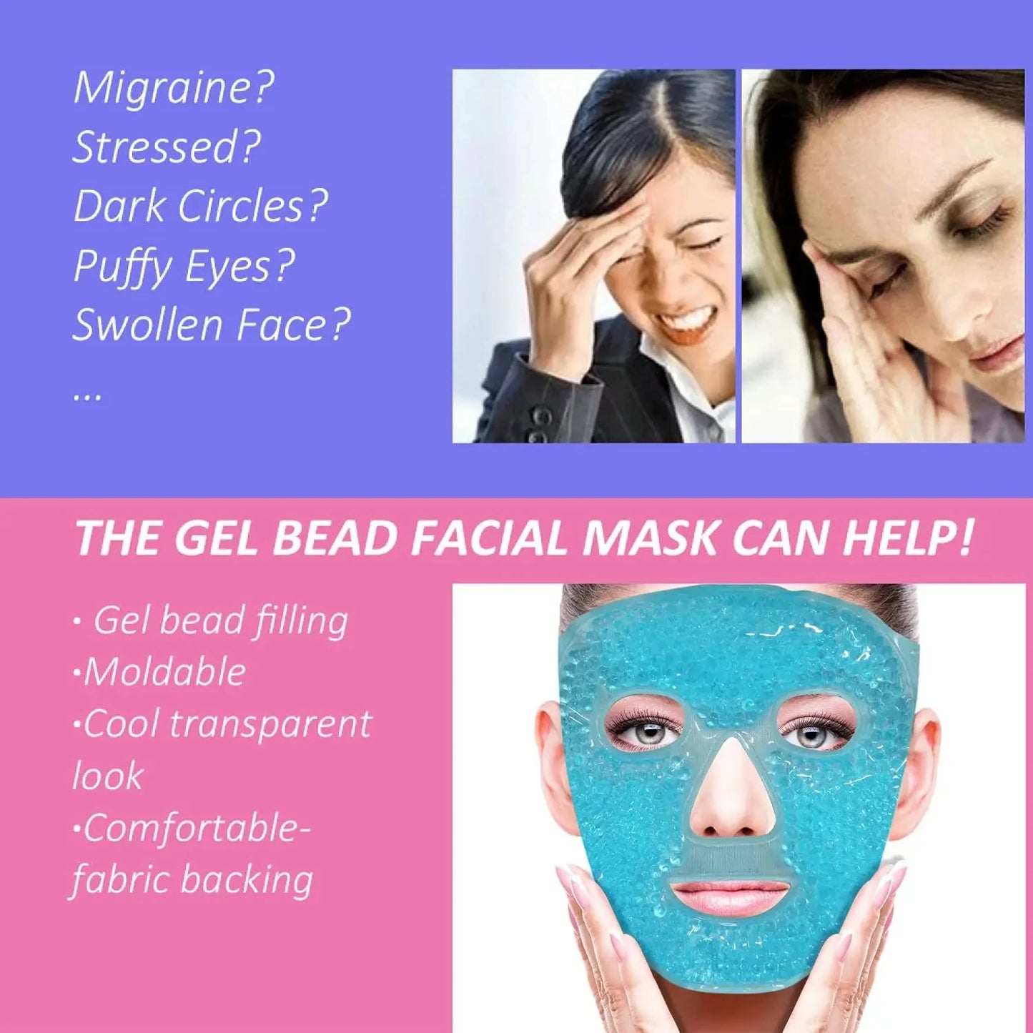 Hot/Cold Full Face Mask